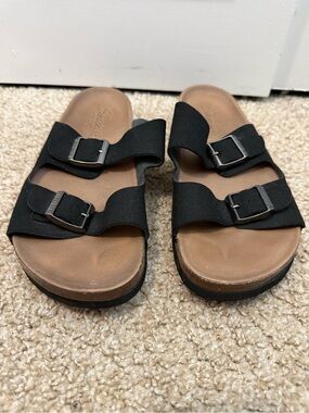 Skechers Womens Luxe Foam Comfort Sandal